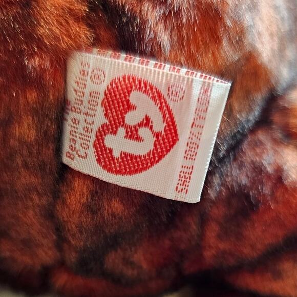 Vintage 1999 Ty Beanie Buddy SCHWEETHEART Plush Orangutan Monkey 14" - Picture 10 of 13